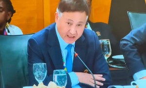 中国人民银行行长潘功胜出席二十国集团财长和央行行长会议