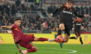 意甲-韦斯利攻入制胜球 罗马1-0科莫继续位居第四